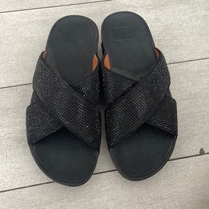Black Fit Flop Sandals